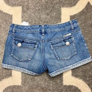 Roxy denim shorts size 1